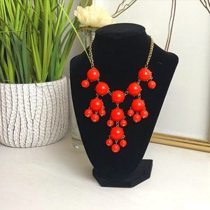 Coral and Pink Festive Necklace & Earrings